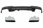 Diffuser BMW 5 Serie F10 F11 11-17 M Performance look Glans, Ophalen of Verzenden, Nieuw