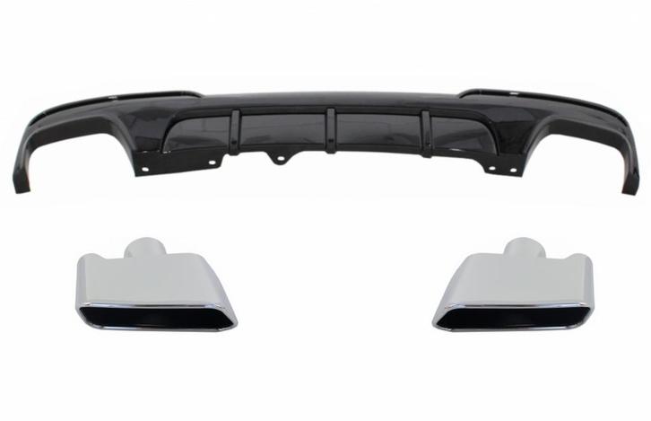 Diffuser BMW 5 Serie F10 F11 11-17 M Performance look Glans, Auto-onderdelen, Carrosserie en Plaatwerk, Ophalen of Verzenden