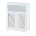 [en.casa] Badkamerkast Karlsøy 80x60x28 cm wit, Huis en Inrichting, Verzenden, Nieuw