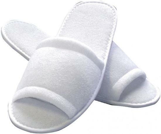 Hotel Slippers met Gesloten neus of Open neus. Extra korting, Kleding | Heren, Schoenen, Wit, Nieuw, Ophalen of Verzenden