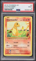 Pokémon Graded card - Evolutions Charmander #9 - PSA 9, Hobby en Vrije tijd, Verzamelkaartspellen | Pokémon, Nieuw