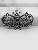 Zonder Minimumprijs - Speld - 18 karaat Zilver, Geel goud