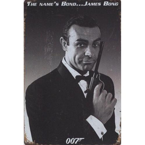 Wandbord -  James Bond – Sean Connery, Huis en Inrichting, Woonaccessoires | Wanddecoraties, Nieuw, Ophalen of Verzenden