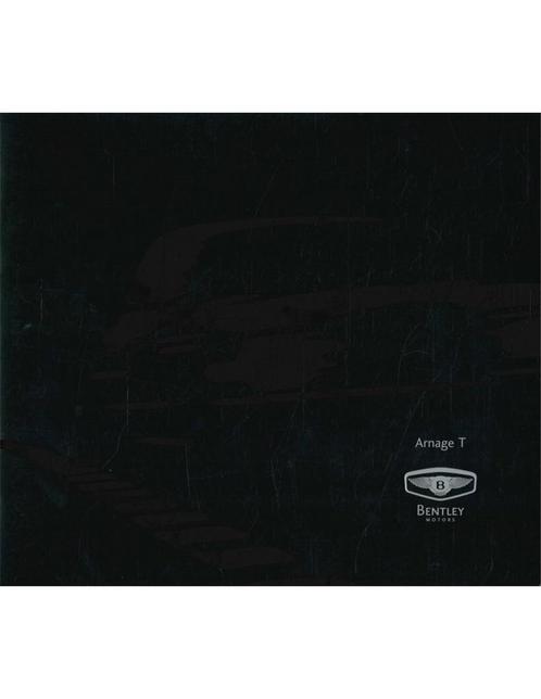 2001 BENTLEY ARNAGE T BROCHURE ENGELS, Boeken, Auto's | Folders en Tijdschriften