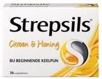 Strepsils - Citroen & honing - 36 zuigtabletten, Diversen, Verzenden, Nieuw