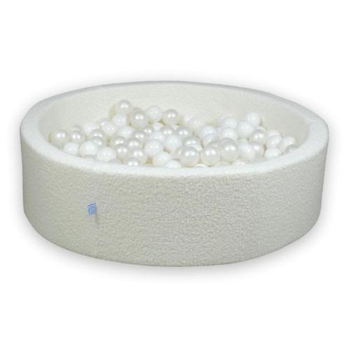 Ballenbak teddystof 110x30 cm met 400 ballen (Speelgoed), Kinderen en Baby's, Speelgoed | Educatief en Creatief, Nieuw, Ophalen of Verzenden