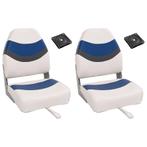 vidaXL 4-delige Bootstoelenset met hoge rugleuning, Watersport en Boten, Bootonderdelen, Verzenden, Nieuw