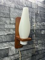 Wandlamp - Vintage Deens Design: Elegant Messing Wandlampen