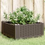 vidaXL Plantenbak met pinnen 42,5x42,5x28,5 cm polypropeen, Verzenden, Nieuw, Kunststof