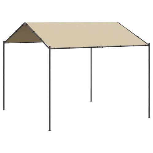 Tuinpaviljoen 4x4 Beige (Retour) - Tweedekansje! OP=OP, Tuin en Terras, Overkappingen, Nieuw, Tuinpaviljoen, Ophalen of Verzenden