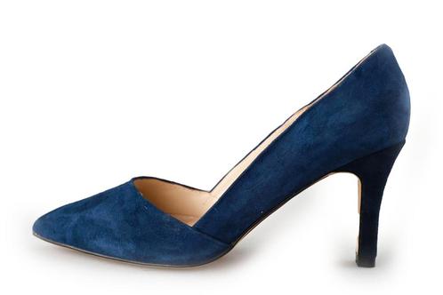 Di Lauro Pumps in maat 38 Blauw | 10% extra korting, Kleding | Dames, Schoenen, Blauw, Zo goed als nieuw, Pumps, Verzenden