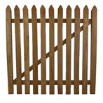 Poort robinia 80x100, Tuin en Terras, Tuinhekken en Hekwerk, Verzenden, Nieuw