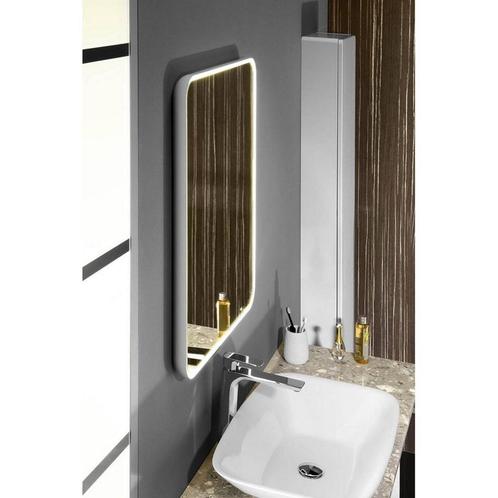 Badkamerspiegel Sapho Float 60x80 cm LED-Verlichting Frame, Doe-het-zelf en Verbouw, Sanitair, Ophalen of Verzenden