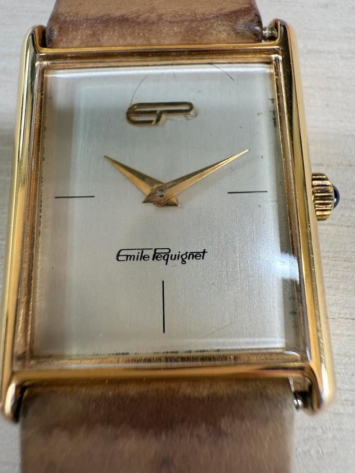 Emile Pequignet horloge – Zwitsers handopwind uurwerk (, Sieraden, Tassen en Uiterlijk, Horloges | Antiek, Polshorloge, Overige merken