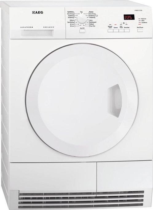 Aeg T65289nac Condensdroger 8kg, Witgoed en Apparatuur, Wasdrogers, Zo goed als nieuw, Voorlader, 85 tot 90 cm, Ophalen of Verzenden