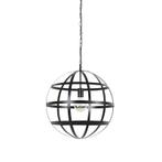 Metalen bol hanglamp, zwart, Ø50cm, Ophalen of Verzenden, Nieuw in verpakking