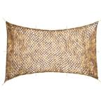 vidaXL Camouflagenet met opbergzak 600x414 cm zandkleurig, Verzenden, Nieuw