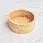 HOCHO Eikenhouten Snack Kom - Ø 102x40mm - Hard Wax Afwer.., Ophalen of Verzenden, Nieuw