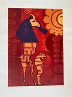 Max Ernst (1891-1976) - Judith - Entwurf für Bühnenbild zu