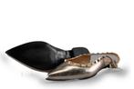 Notre-V slingbacks in maat 37 Goud | 15% korting, Kleding | Dames, Schoenen, Notre-V, Overige kleuren, Verzenden, Zo goed als nieuw