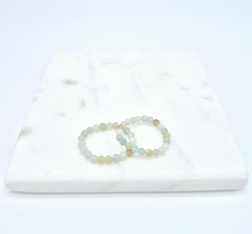 Amazoniet Ring, Verzamelen, Mineralen en Fossielen, Ophalen of Verzenden