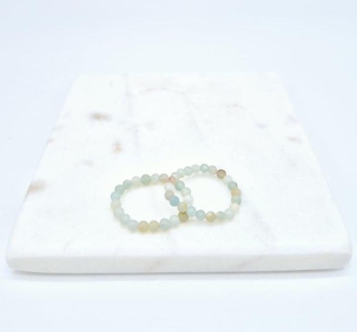 Amazoniet Ring, Verzamelen, Mineralen en Fossielen, Ophalen of Verzenden