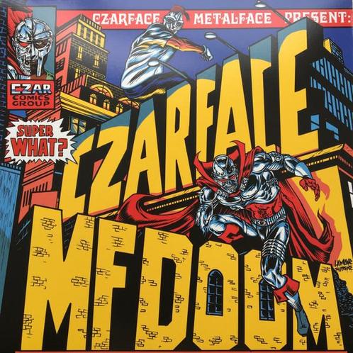 lp nieuw - Czarface - MF Doom â Super What?, Cd's en Dvd's, Vinyl | Hiphop en Rap, Zo goed als nieuw, Verzenden