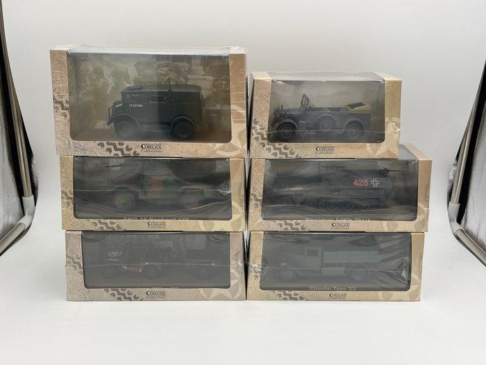 Atlas - Model militair voertuig (6) - 6x WW2 military, Kinderen en Baby's, Speelgoed | Overig