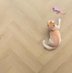 PVC Vloer visgraat vloer 750x150 eiken vloer visgraat pvc, Visgraat PVC Click Vloeren, 75 m² of meer, Overige typen, Nieuw