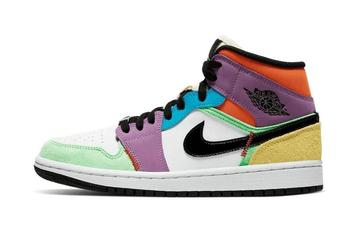 Jordan 1 Mid SE Multi-Color (W) beschikbaar voor biedingen