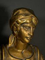 sculptuur, Servitù - 130 cm - Hout
