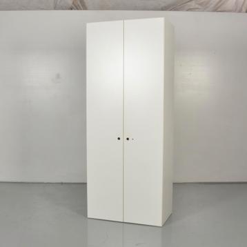 Draaideurkast Officenow - Wit - 200 x 80 cm - Incl. 4 beschikbaar voor biedingen