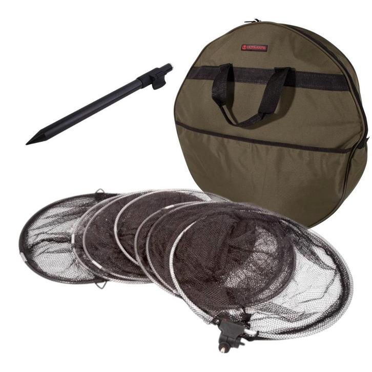 Ultimate Round Keepnet Set 4m, Watersport en Boten, Hengelsport | Algemeen, Nieuw, Verzenden