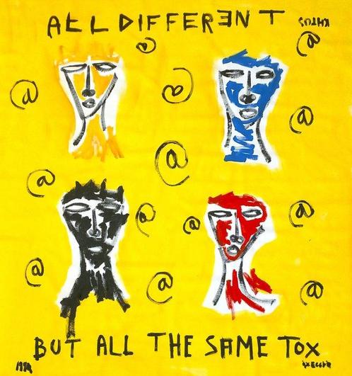 0xec6d0 (XX-XXI) - Human - XXL, Antiek en Kunst, Kunst | Schilderijen | Modern