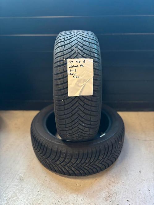 195/50/16 KLEBER ALLSEASON 6MM 2 STUKS 100,- (2019), Auto-onderdelen, Banden en Velgen, 16 inch, BOVAG lid, Stiba lid, Erkend duurzaam