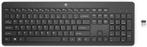 HP 230 - Draadloos Toetsenbord - Zwart, Verzenden, Nieuw