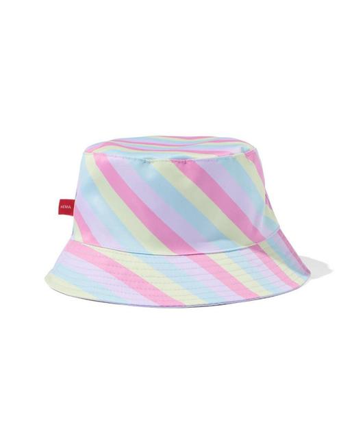 HEMA Omkeerbaar vissershoedje regenboog/lila, Kleding | Dames, Overige Dameskleding, Nieuw, Verzenden