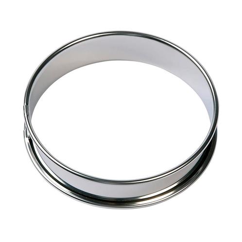 BrandNewCake Taartring RVS Ø8x2cm, Hobby en Vrije tijd, Taarten en Cupcakes maken, Nieuw, Verzenden