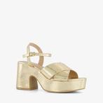 ONLY Shoes dames sandalen met hak goud maat 41, Nieuw, Verzenden