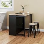 TRUUSK Bartafel Met Barkruk Set - 3-delige Eettafel Set - Kl, Huis en Inrichting, Kasten | Dressoirs, Verzenden, Nieuw