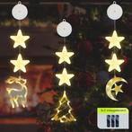 Kerstverlichting Raam Halve maan, Kerstboom, Rendier -, Diversen, Kerst, Verzenden, Nieuw