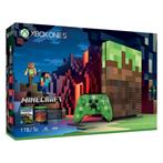 Microsoft Xbox One S - 1 TB Console - Minecraft Special Edit, Spelcomputers en Games, Spelcomputers | Xbox One, Zo goed als nieuw