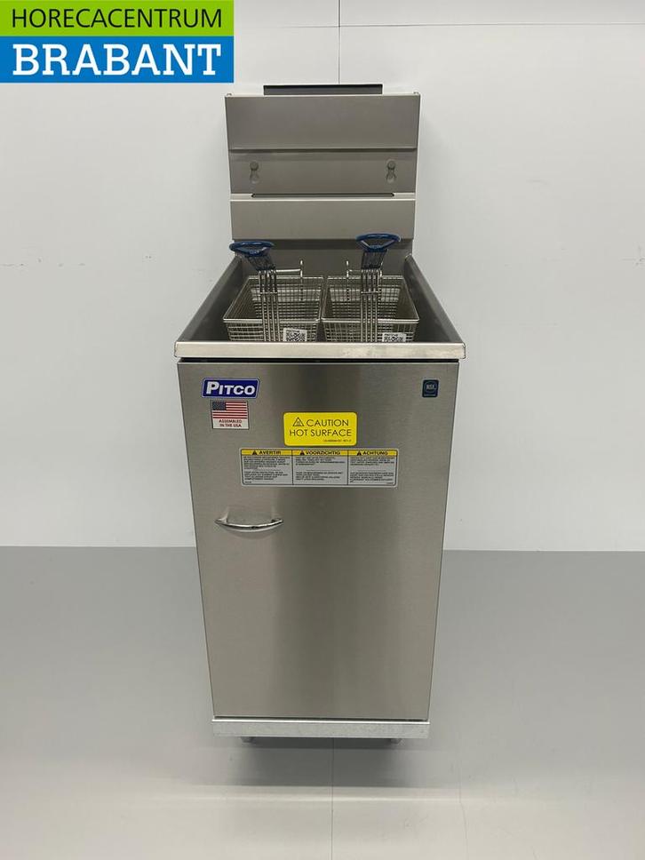 RVS Pitco 35C+S Friteuse frituur 18 liter Aardgas GAS Horeca, Zakelijke goederen, Horeca | Keukenapparatuur, Nieuw in verpakking