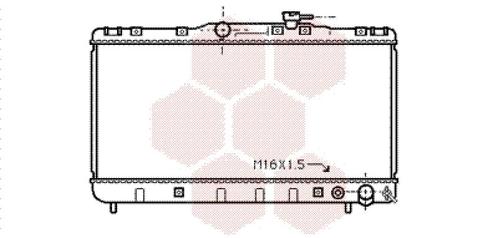 RADIATOR VOOR TOYOTA CARINA T190 1993-1997 164000B010, Auto-onderdelen, Airco en Verwarming, Nieuw, Ophalen of Verzenden