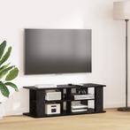 vidaXL TV-standaard Zwart Eiken 96 x 35 x 33,5 cm, Huis en Inrichting, Verzenden, Nieuw, 50 tot 100 cm, Minder dan 100 cm