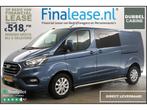 Ford Transit Custom 2.0 TDCI L2H1 AUT DC Cam LED PDC €518pm, Automaat, Blauw, Diesel, Nieuw