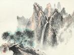 Ecole chinoise (XX) - La cascade, Antiek en Kunst, Kunst | Schilderijen | Klassiek