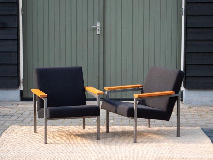 van der sluis - Gijs van der Sluis - Stoel (2) - 30 - Hout,, Antiek en Kunst, Kunst | Designobjecten