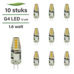 Set van 10 LED lampen G4-GU4 | 12 volt | 1.5 watt | 2700K wa, Nieuw, Bipin of Steekvoet, Overige typen, Verzenden