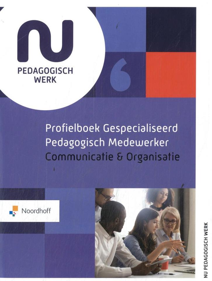 Profielboek gespecialiseerd pedagogisch medewerker, Boeken, Studieboeken en Cursussen, Zo goed als nieuw, Verzenden